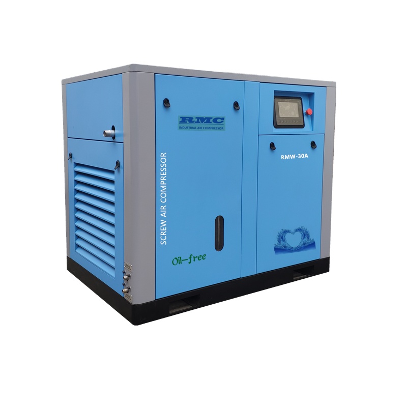 11kw Oil-free screw air compressor